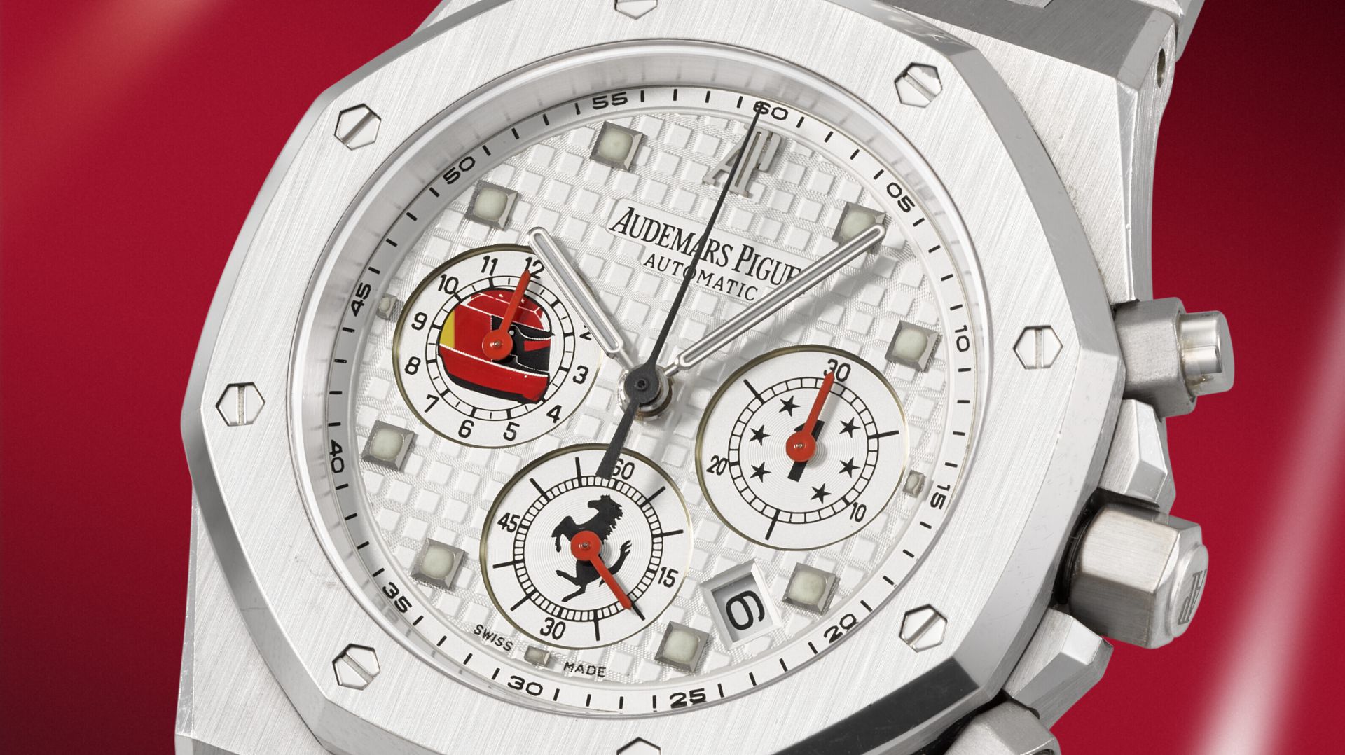 uno degli orologi di schumacher in asta da christie's