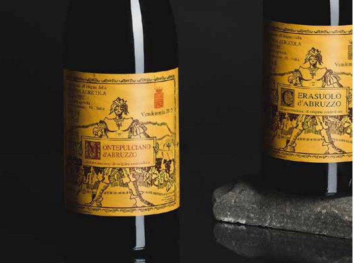 Il trebbiano bianco di abruzzo, forte e gentile