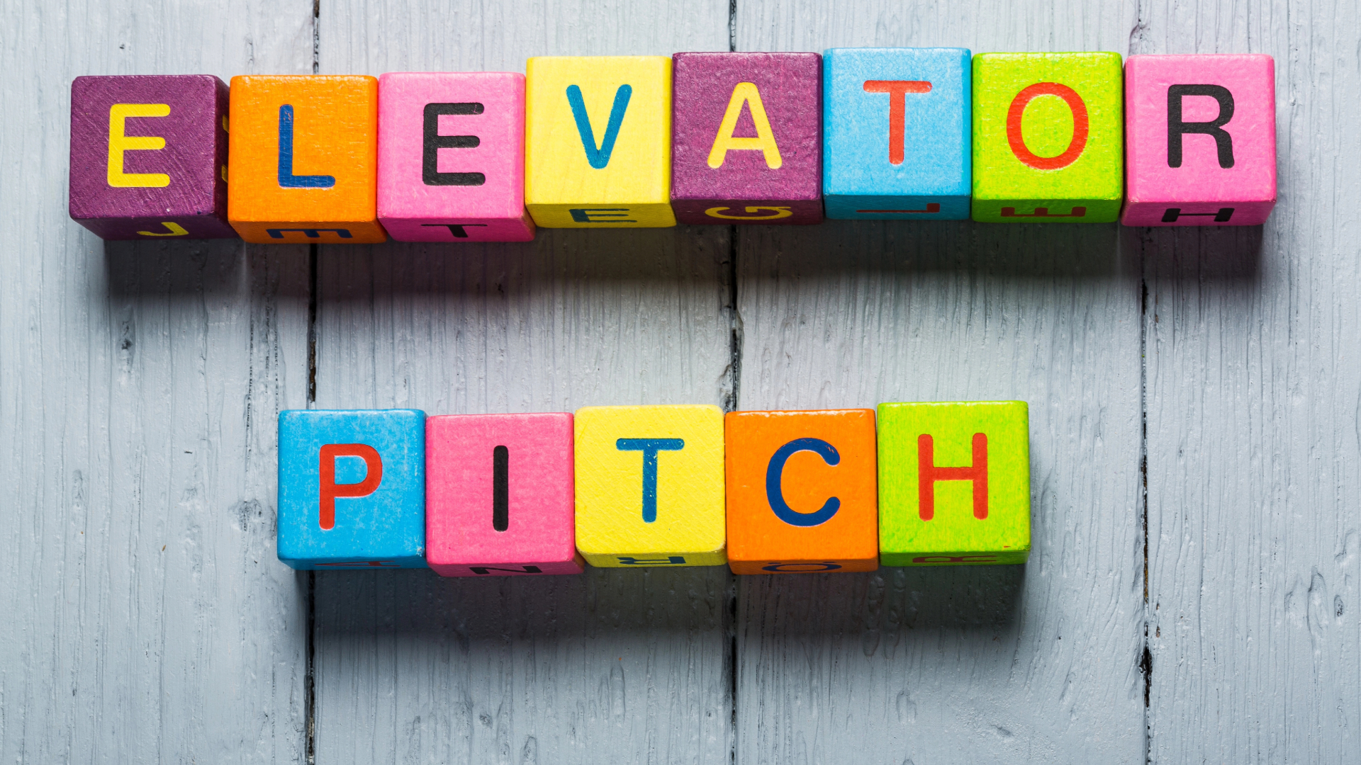 elevator pitch