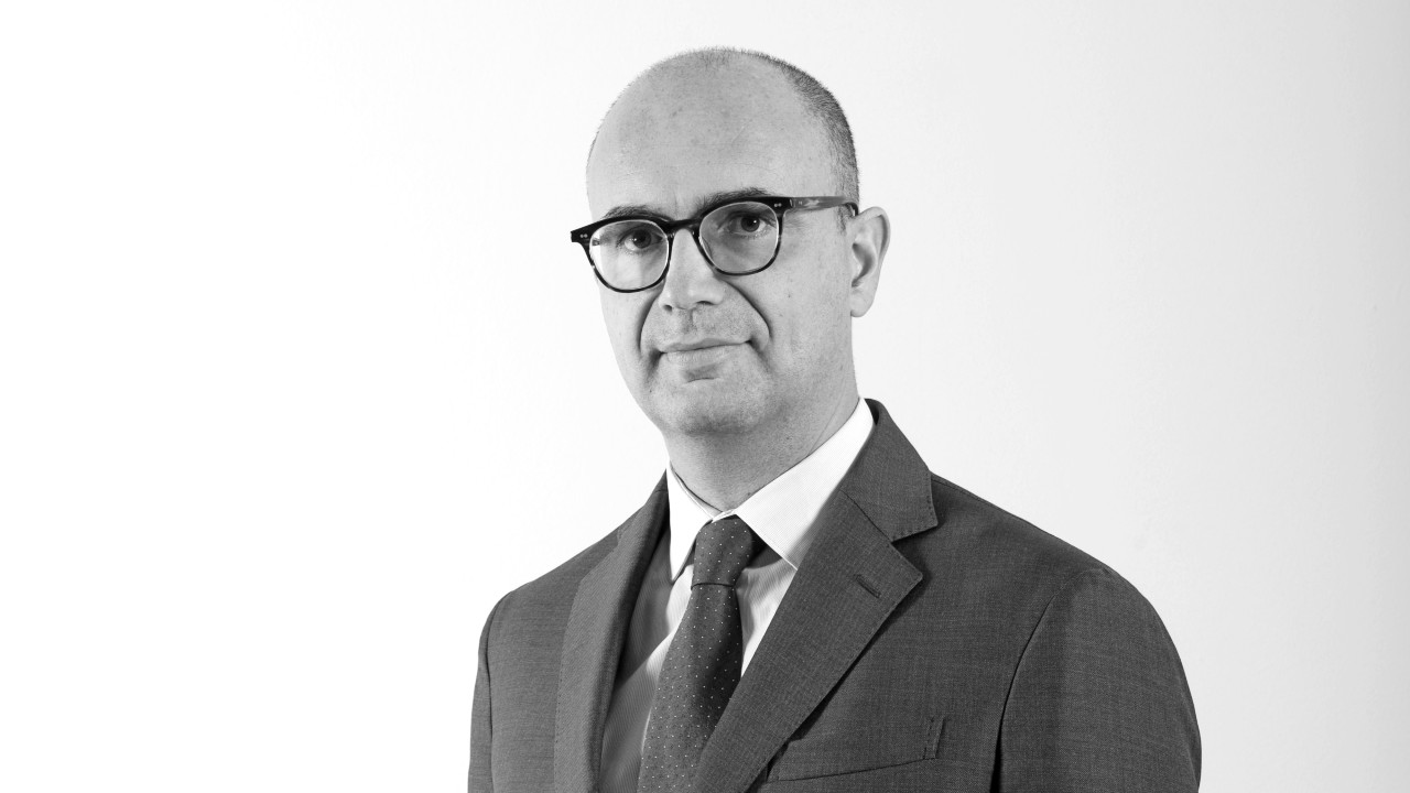 In foto, Marco Fazi, Amministratore Delegato di Azimut Capital Management SGR. Immagine in bianco e nero