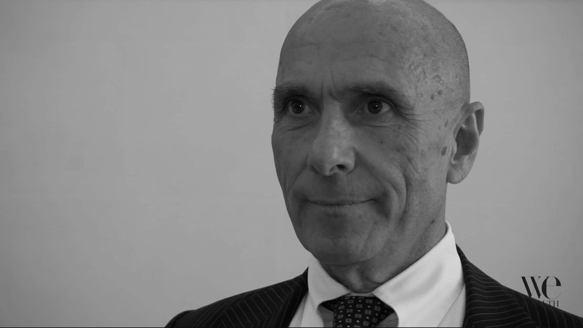 Foto in bianco e nero di Pietro Giuliani, fondatore e presidente di Azimut, che ha stipulato un accordo vincolante con Fsi per la nascita di Tnb.