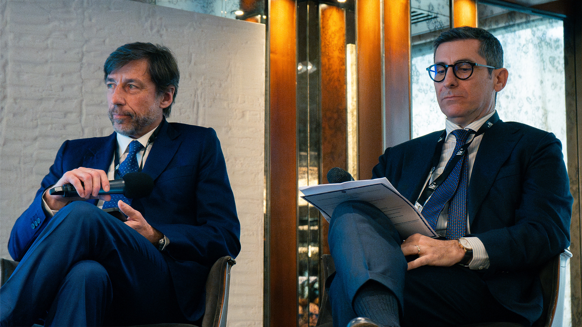 Alessandro Varaldo e Giovanni Andrea Incarnato al 5° Forum Private Market