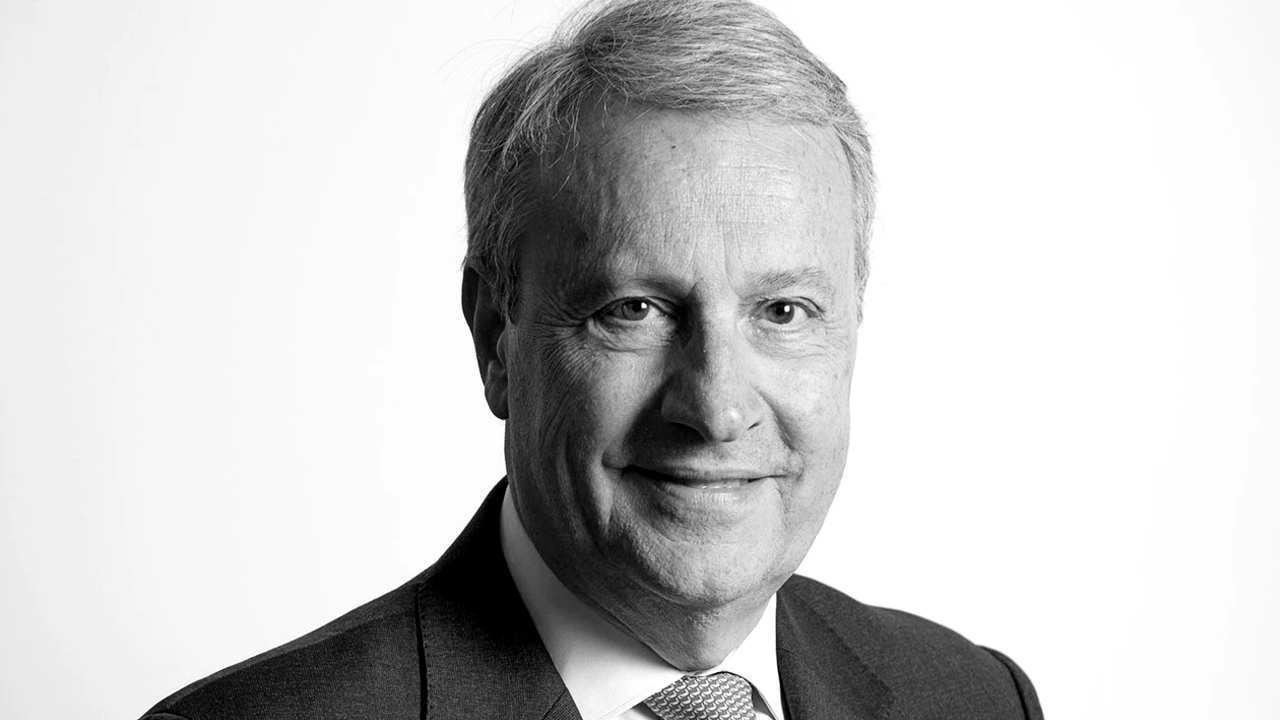 Foto in bianco e nero di Marco Casale, chief financial officer di Fondazione Crt.