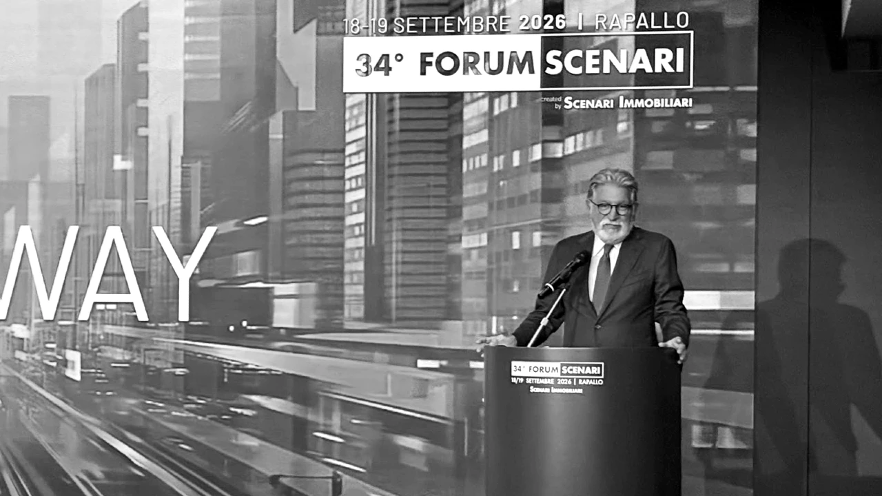 Foto in bianco e nero di Mario Breglia, di Scenari Immobiliari.