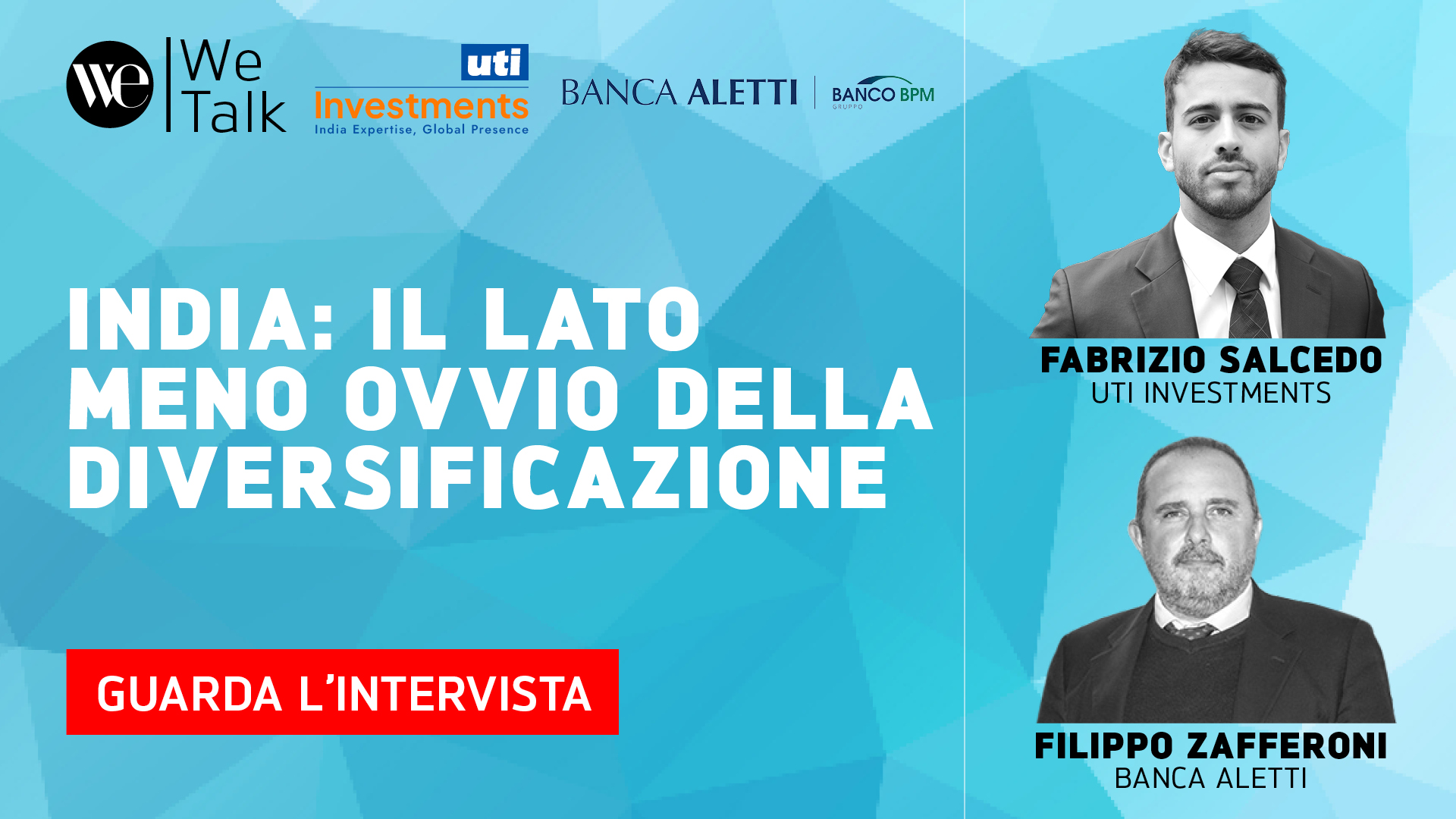 India: Il Lato Meno Ovvio della Diversificazione. Guarda l'intervista.