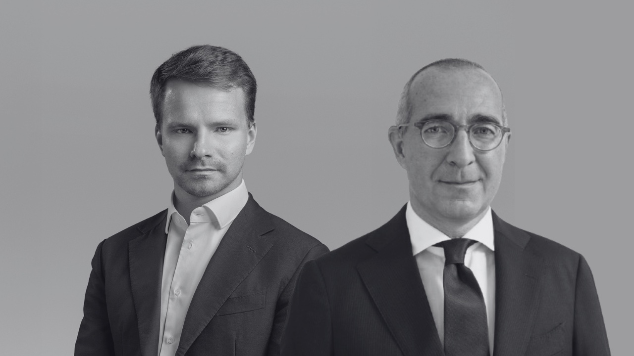 In foto da sinistra a destra, Francesco Bossi Desiata, head of wealth management di Cherry Bank, e Davide Attilio Rossetti, senior partner di Morri Rossetti & Franzosi.