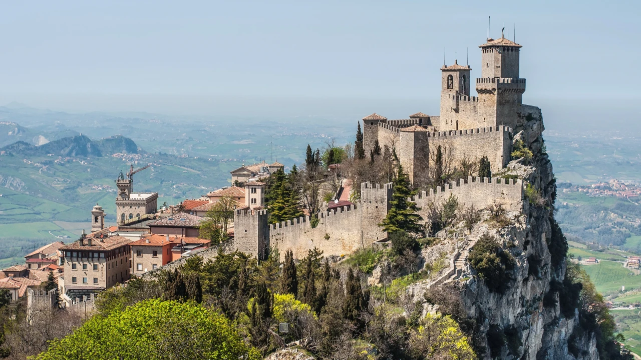Immagine della rocca di San Marino